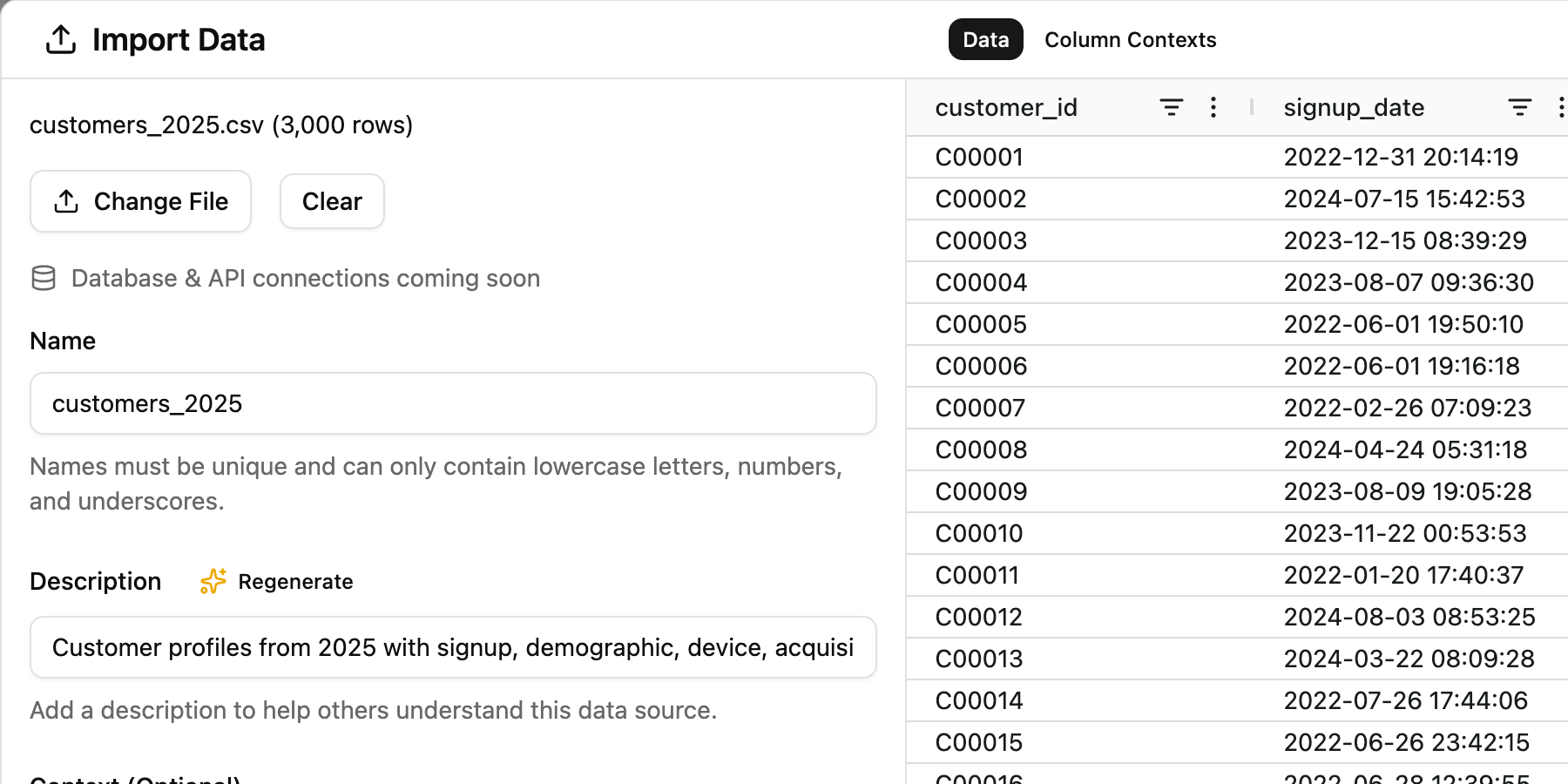 Connect to your data locally or in the cloud